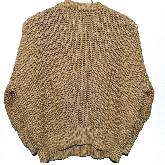 BABAA Cotton Sweater Pullover Natural #18 - Picture 5 of 9